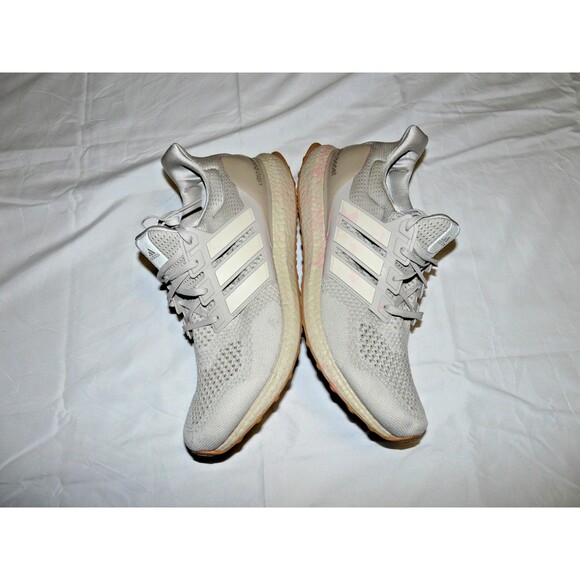 Adidas UltraBoost Sneakers Shoes Men's Size 14 CD4 Alumina JQ2270 | STAINED - Picture 5 of 9